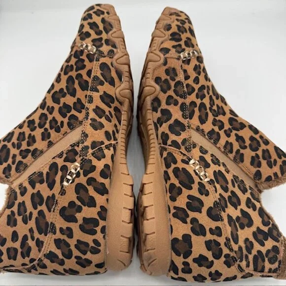 Skechers Women's Wide Fit Animal Print Ankle Booties Size 9 NEW!!! - Picture 7 of 8